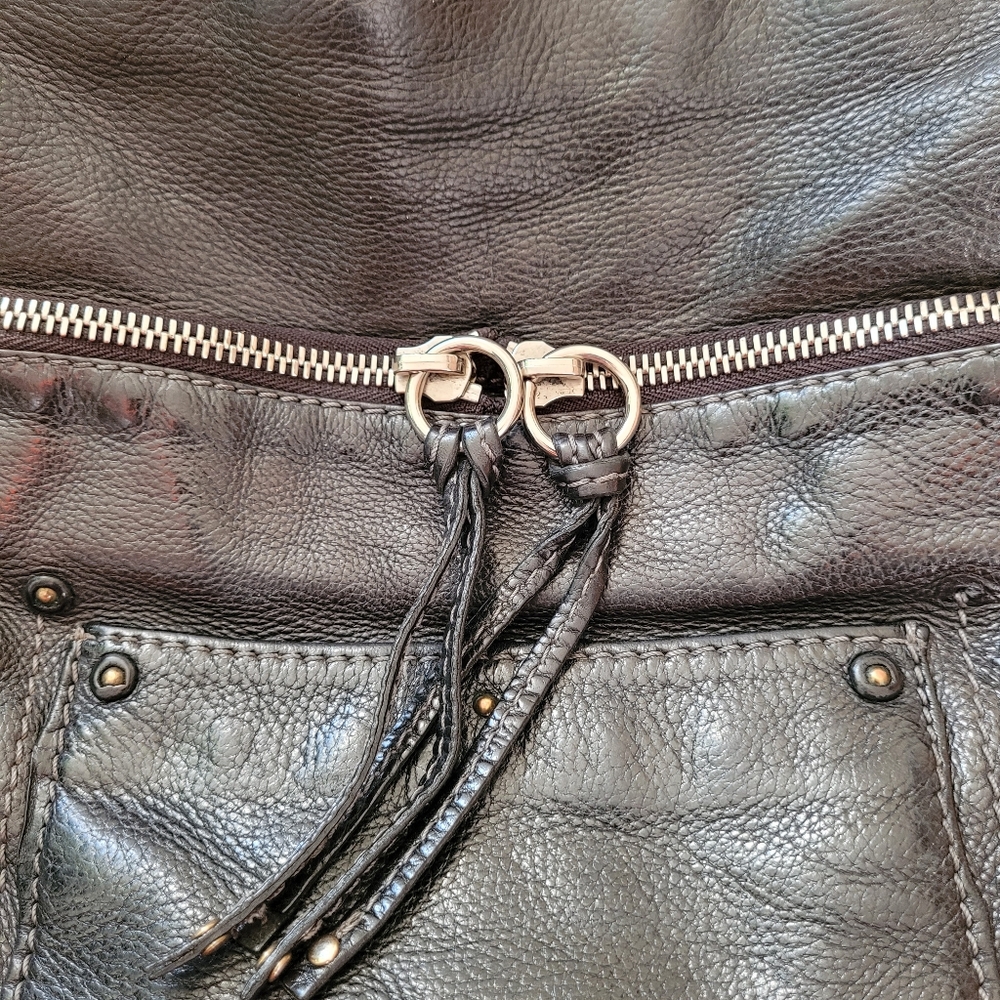 Chloé Paddington shoulder bag in black leather - Picture 5 of 12